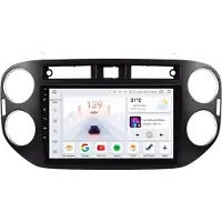 Happiq Autoradio avec Bluetooth et CarPlay pour VW Tiguan 1 NF (2006-2016) – Compatible avec Apple et Android – Système stéréo avec système de navigation – 3 Go de RAM, 32 Go de mémoire