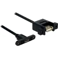 DeLOCK Câble encastré Micro USB USB A -