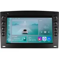 Happiq Autoradio avec Bluetooth et CarPlay pour Renault Megane 2 (2002-2009) – Compatible avec Apple et Android – Système stéréo avec système de navigation – 1 Go de RAM, 32 Go de mémoire
