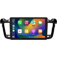 Happiq Autoradio avec Bluetooth et CarPlay pour Peugeot 508 & 508SW (2011-2018) – Compatible avec Apple et Android – Système stéréo avec navigation – Système de navigation – 2 Go de RAM, 32 Go de mémoire