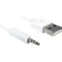 DeLOCK Câble USB vers prise jack 4 pôles pour iPod -