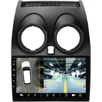 Happiq Autoradio avec Bluetooth et caméra – CarPlay – Pour Nissan Qashqai J10 (2006–2013) – Compatible avec Apple et Android – Système stéréo – Navigation – Système de navigation