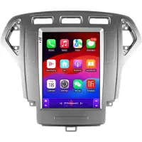 Happiq Autoradio avec Bluetooth et CarPlay pour Ford Mondeo Mk4 / Galaxy (2007-2010) – Compatible avec Apple et Android – Système stéréo avec système de navigation – 2 Go de RAM, 32 Go de mémoire