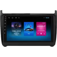 Happiq Autoradio avec Bluetooth et CarPlay pour VW Polo 5 (2008-2020) – Compatible avec Apple et Android – Système stéréo avec système de navigation – 1 Go de RAM, 16 Go de mémoire