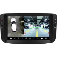 Happiq Autoradio avec Bluetooth et caméra – CarPlay – Pour Fiat Linea Punto Evo (2012–2015) – Compatible avec Apple et Android – Système stéréo – Navigation – Système de navigation automobile