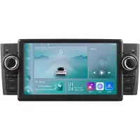 Happiq Autoradio avec Bluetooth et CarPlay pour Seat Leon 2 Mk2 (2005-2012) – compatible avec Apple et Android – système stéréo avec système de navigation – 1 Go de RAM, 32 Go de mémoire