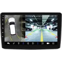 Happiq Autoradio avec Bluetooth et caméra – CarPlay – Pour Fiat Panda (2003-2012) – Compatible avec Apple et Android – Système stéréo – Navigation – Système de navigation automobile