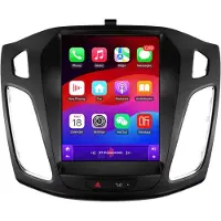 Happiq Autoradio avec Bluetooth et CarPlay pour Ford Focus 3 MK3 (2011-2019) – Compatible avec Apple et Android – Système stéréo avec système de navigation – 2 Go de RAM, 32 Go de mémoire