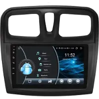 Happiq Autoradio avec Bluetooth et CarPlay pour Renault Logan 2 & Sandero 2 (2012-2019) – Compatible avec Apple et Android – Système stéréo avec système de navigation – 6 Go de RAM, 128 Go de mémoire interne
