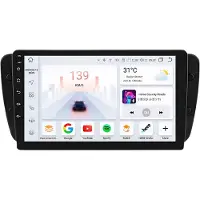 Happiq Autoradio avec Bluetooth et CarPlay pour Seat Ibiza 6J (2009-2013) – Compatible avec Apple et Android – Système stéréo – Système de navigation – 4 Go de RAM, 32 Go de mémoire