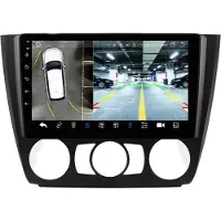 Happiq Autoradio avec Bluetooth et CarPlay pour BMW Série 1 (E81/E82/E87/E88) (2004-2011) – Compatible avec Apple et Android – Système stéréo – Navigation – Système de navigation