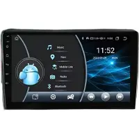 Happiq Autoradio avec Bluetooth et CarPlay pour Seat Leon 2 Mk2 (2005-2012) – compatible avec Apple et Android – système stéréo avec système de navigation – 2 Go de RAM, 32 Go de mémoire