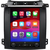 Happiq Autoradio avec Bluetooth et CarPlay pour Kia Sorento BL (2002-2006) – compatible avec Apple et Android – système stéréo avec système de navigation – 2 Go de RAM, 32 Go de mémoire