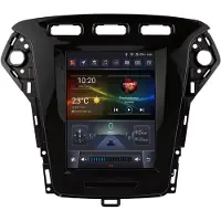 Happiq Autoradio avec Bluetooth et CarPlay pour Ford Mondeo MK4 / Galaxy (2011-2013) – Compatible avec Apple et Android – Stéréo – Système de navigation – 4 Go/32 Go