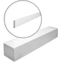 NMC FT2F-box WALLSTYL Noel Marquet 1 carton 17 pièces Plinthe Moulure frise design moderne blanc 34 m