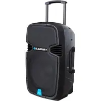 Blaupunkt PA15 chaîne stéréo portable Digital FM Noir, Bleu Lecture MP3