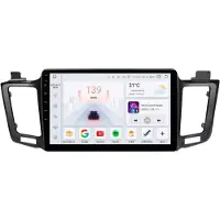 Happiq Autoradio avec Bluetooth et CarPlay pour Toyota RAV4 (2013-2017) – Compatible avec Apple et Android – Système stéréo – Système de navigation – 6 Go de RAM, 64 Go d'espace de stockage