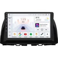 Happiq Autoradio avec Bluetooth et CarPlay pour Mazda CX-5 (2012-2015) – Compatible avec Apple et Android – Système stéréo avec système de navigation – 8 Go de RAM et 128 Go de mémoire