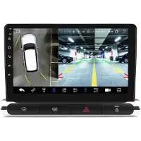 Happiq Autoradio avec Bluetooth et caméra – CarPlay – Pour Citroën C3 & C4 Aircross (Brésil) (2017–2023) – Compatible avec Apple et Android – Système stéréo – Navigation – Système de navigation automobile