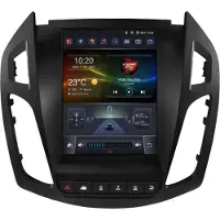Happiq Autoradio avec Bluetooth et CarPlay pour Ford Transit Tourneo Connect (2013-2018) – Compatible avec Apple et Android – Système stéréo – Système de navigation – 3 Go de RAM, 32 Go d'espace de stockage