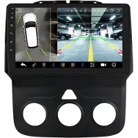 Happiq Autoradio avec Bluetooth – CarPlay – Pour Dodge Ram 1500 / 2500 / 3500 (2013–2018) – Compatible avec Apple et Android – Stéréo – Système de navigation – Série S