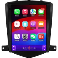Happiq Autoradio avec Bluetooth et CarPlay pour Chevrolet Cruze J300 (2008-2012) – Compatible avec Apple et Android – Système stéréo – Système de navigation – 2 Go de RAM, 32 Go de mémoire interne