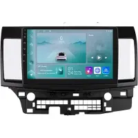 Happiq Autoradio avec Bluetooth et CarPlay pour Mitsubishi Lancer 10 CY (2007-2012) – Compatible avec Apple et Android – Système stéréo – Système de navigation – 1 Go de RAM, 32 Go de mémoire interne