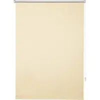 Happyment Store de Luxe - Beige - 90x160cm - Occultant & Isolant - Profilé Aluminium - Sans ou avec Perçage - Polyester