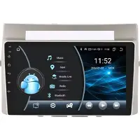 Happiq Autoradio avec Bluetooth et CarPlay pour Toyota Corolla Verso AR10 (2004-2009) – Compatible avec Apple et Android – Système stéréo – Système de navigation – 2 Go de RAM, 32 Go de mémoire