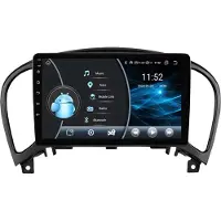 Happiq Autoradio avec Bluetooth, CarPlay, compatible avec Apple et Android, chaîne stéréo, navigation, système de navigation automobile, pour Nissan Juke YF15 (2010-2014)