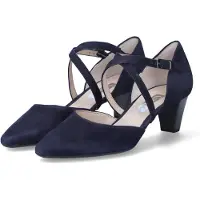 Gabor Escarpins 'Pump Damen 01.363.16 Echtleder in blau' bleu