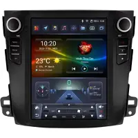 Happiq Autoradio avec Bluetooth et CarPlay pour Mitsubishi Outlander XI 2 (2008-2011) – Compatible avec Apple et Android – Système stéréo – Système de navigation – Mémoire 8 Go/128 Go