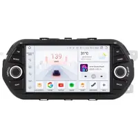Happiq Autoradio avec Bluetooth et CarPlay pour Fiat Tipo / Egea (2015-2017) – Compatible avec Apple et Android – Système stéréo – Système de navigation – 8 Go/128 Go