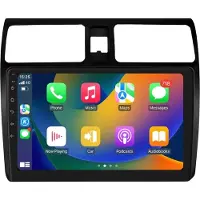 Happiq Autoradio avec Bluetooth et CarPlay pour Suzuki Swift (2005-2010) – Compatible avec Apple et Android – Système stéréo – Système de navigation – 2 Go de RAM, 32 Go de mémoire