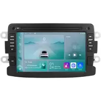 Happiq Autoradio avec Bluetooth – CarPlay – Pour Renault / Dacia Duster / Sandero / Captur / Xray / Logan 2 / Symbol / Dokker – Compatible avec Apple et Android – Stéréo – Système de navigation pour voiture