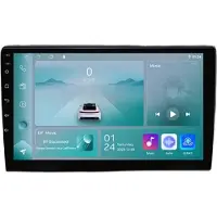 Happiq Autoradio avec Bluetooth, CarPlay, compatible avec Apple et Android, chaîne stéréo, navigation, système de navigation automobile, pour Seat Leon 2 Mk2 (2005-2012)