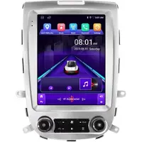 Happiq Autoradio avec Bluetooth et CarPlay pour Hyundai Santa Fe 2 (2006-2012) – Compatible avec Apple et Android – Système stéréo – Système de navigation – 1 Go de RAM, 32 Go de mémoire