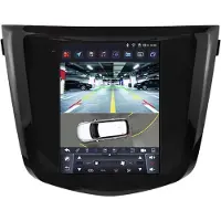 Happiq Autoradio avec Bluetooth et CarPlay pour Nissan Qashqai J11 / X-Trail T32 (2013-2017) – Compatible avec Apple et Android – Système stéréo – Système de navigation