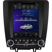 Happiq Autoradio avec Bluetooth et CarPlay pour Ford Mustang (2010-2014), compatible avec Apple et Android, chaîne stéréo, système de navigation, 1 Go de RAM, 32 Go de mémoire interne