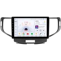 Happiq Autoradio avec Bluetooth et CarPlay pour Honda Accord 8 (2008-2012) – Compatible avec Apple et Android – Système stéréo – Système de navigation – 3 Go de RAM, 32 Go de mémoire – Écran 9 pouces
