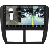 Happiq Autoradio avec Bluetooth et CarPlay pour Subaru Forester 3SH et Impreza (2007-2013) – Compatible avec Apple et Android – Système stéréo – Système de navigation