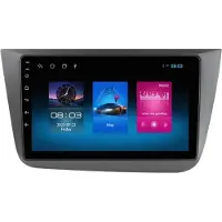 Happiq Autoradio avec Bluetooth et CarPlay pour Seat Altea & Toledo (2004-2015) – compatible avec Apple et Android – système stéréo avec système de navigation – mémoire 1 Go/16 Go