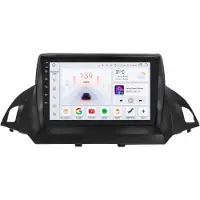 Happiq Autoradio avec Bluetooth et CarPlay pour Ford Escape & Kuga 2 (2013-2017) – Compatible avec Apple et Android – Système stéréo – Système de navigation – 4 Go de RAM, 32 Go de mémoire