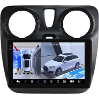 Happiq Autoradio avec Bluetooth et CarPlay pour Renault Dokker/Lodgy et Dacia (2012-2021) – Compatible avec Apple et Android – Système stéréo – Système de navigation