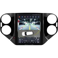 Happiq Autoradio avec Bluetooth et CarPlay pour VW Tiguan 1NF (2007-2016) – Compatible avec Apple et Android – Système stéréo – Système de navigation