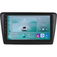 Happiq Autoradio avec Bluetooth et CarPlay pour Skoda Rapid (2013-2019) – compatible avec Apple et Android – système stéréo avec système de navigation – 1 Go de RAM, 32 Go de mémoire interne