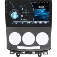 Happiq Autoradio avec Bluetooth et CarPlay pour Mazda 5 (2005-2010) – Compatible avec Apple et Android – Système stéréo – Système de navigation – 2 Go de RAM, 32 Go de mémoire interne