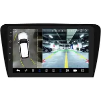 Happiq Autoradio avec Bluetooth et caméra – CarPlay – Pour SKODA Octavia 3 A7 (2013–2018) – Compatible avec Apple et Android – Système stéréo – Navigation – Système de navigation