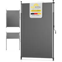 Sol Royal Store banne Store banne vertical extérieur KM5, 100 x 310 cm, anthracite