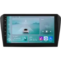 Happiq Autoradio avec Bluetooth – CarPlay – Pour Mazda 3 (2004-2009) – Compatible avec Apple et Android – Stéréo – Système de navigation – Série S